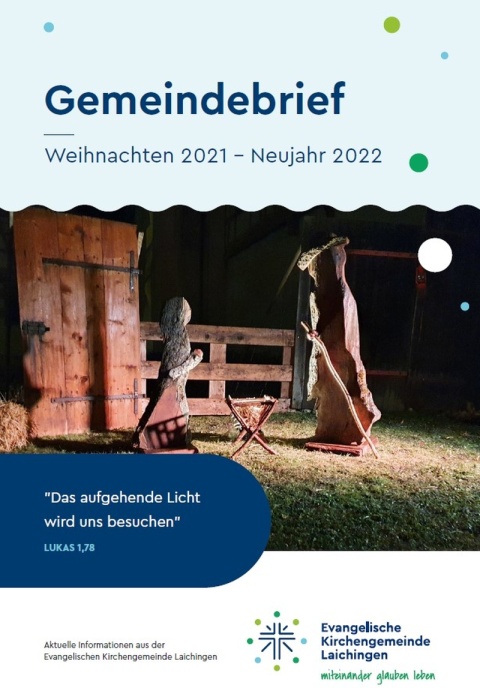 Gemeindebrief Weihnachten 2021 – Neujahr 2022