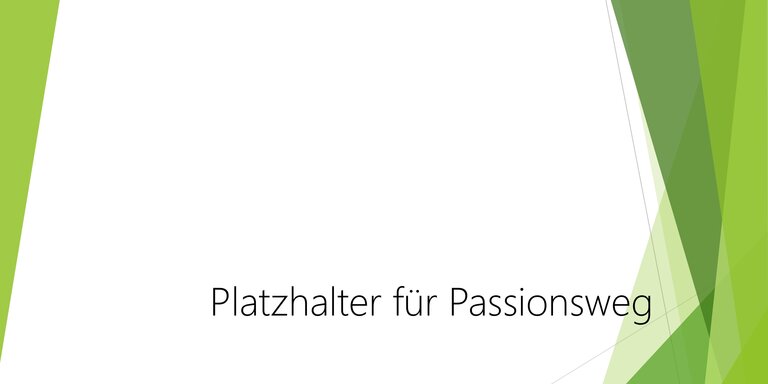 Passionsweg 2026