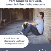 Flyer Befreit vom Umgang mit Gott.